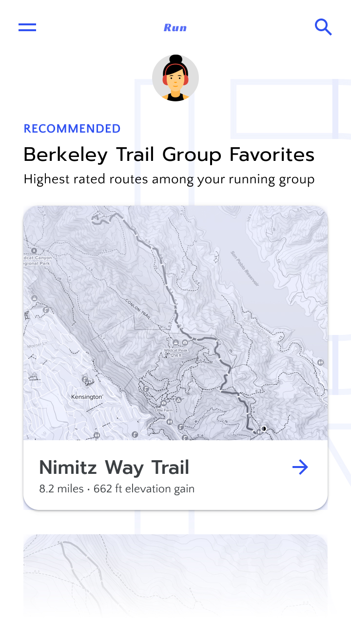 Berkeley Trail Group Favorites. Highest rated routes among your running group.